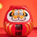 I Am Not Fat Tiger Statue 1/7 Alexander the Tiger Dharuma 20 см