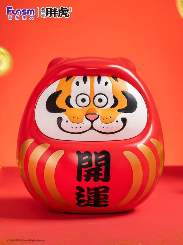I Am Not Fat Tiger Statue 1/7 Alexander the Tiger Dharuma 20 см