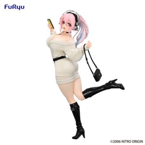 Super Sonico Trio-Try-iT PVC Статуэтка Winter Memory Ver. 21 см