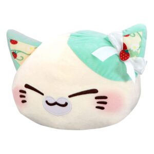 Nemuneko Cat Sweet Big Pluusfiguur Mint Green 35 cm