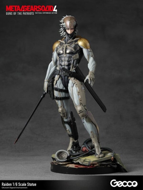 Metal Gear Solid 4 Guns of the Patriots Статуэтка 1/6 Raiden 32 см