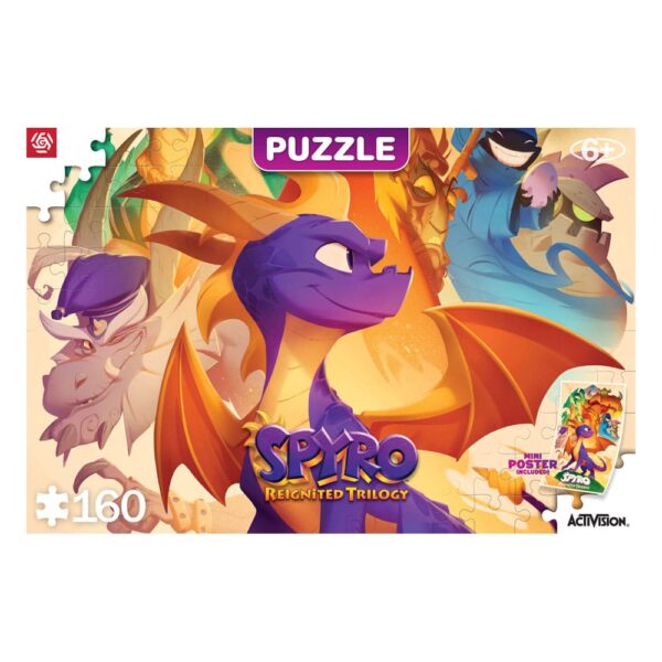 Spyro Reignited Trilogy Kids Puzzle Heroes (160 деталей)
