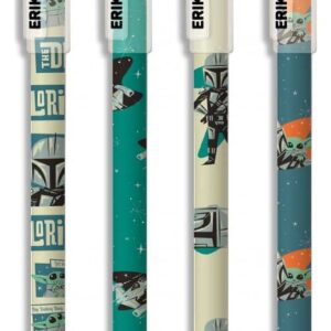 Star Wars: The Mandalorian Erasable Pens Set (4)