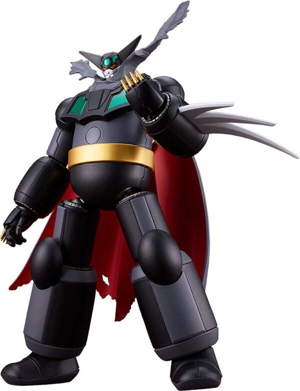 Shin Getter Robot Armageddon Moderoid Plastist mudelikomplekt Must Getter 15 cm