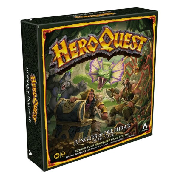 HeroQuest Board Game Expansion Jungles of Delthrak Quest Pack *Английская версия*