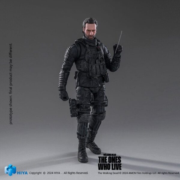 The Walking Dead: The Ones Who Lived Exquisite Mini Action Figure 1/18 Рик Граймс 11 см