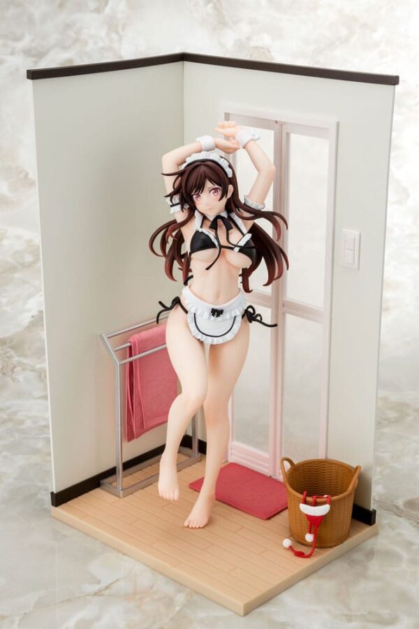 Rent-A-Girlfriend PVC Statue 1/6 Chizuru Mizuhara Maid Bikini ni Okigae 30 см