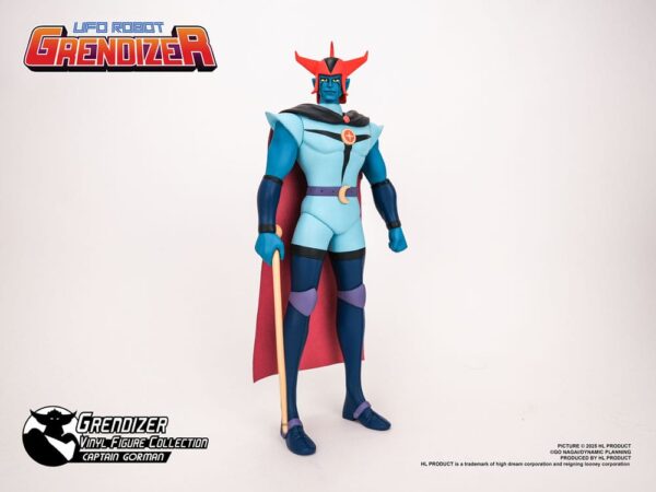 Grendizer vinüülfiguur Kapten Gorman 25 cm