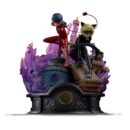 Miraculous Deluxe Art Scale Statue 1/10 Леди Баг и Кот Нуар Подписанное издание 23 см