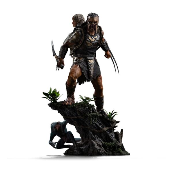 Хищник: Badlands Art Scale Statue 1/10 Predator Dek & Thia 27 см