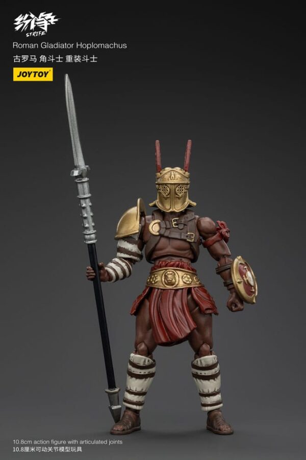 Strife Action Figure 1/18 Римский гладиатор Гопломах 11 см