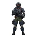 APOC seeria Dark Source Action Figur Stellar Scar Assault Team Ghostmanganese 11 cm