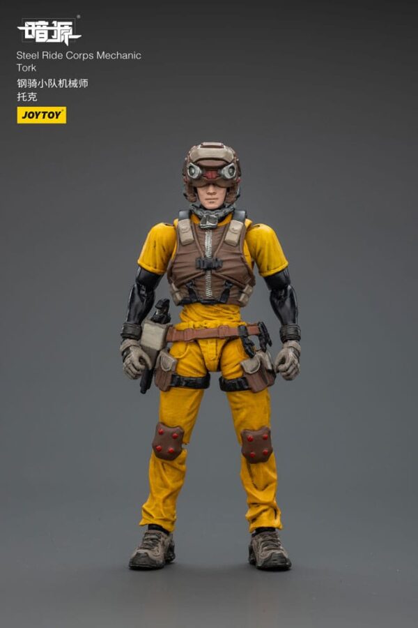 Steel Ride Corps Dark Source Action Figur Mehaanik Tork 7 cm