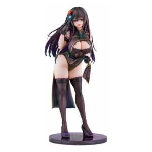 Original Character PVC kuju 1/6 Hiina kleit Nyan Deluxe versioon 26 cm