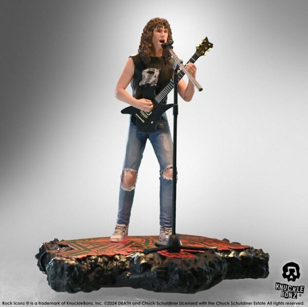 Death Rock Iconz kuju Chuck Schuldiner II 22 cm