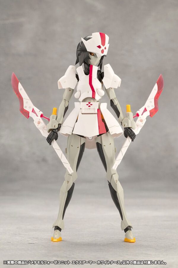 Unlimited Universe Megalomaria mudelikomplekt Metamorphose Unit Exarmor White Nurse 16 cm