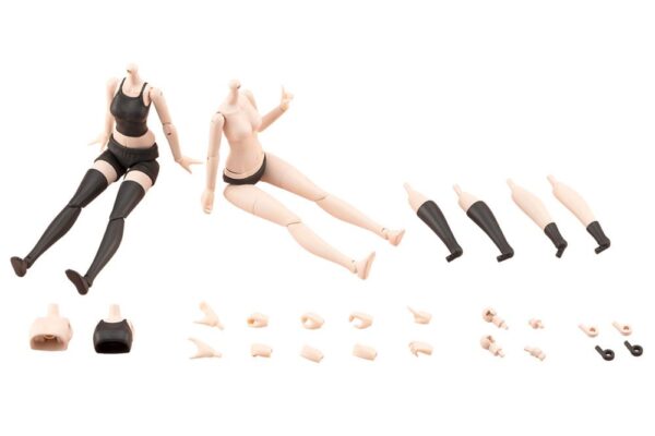 Sousai Shojo Teien Набор аксессуаров для 1/10 Action Figures Dress Up Body Body Color C Размер S