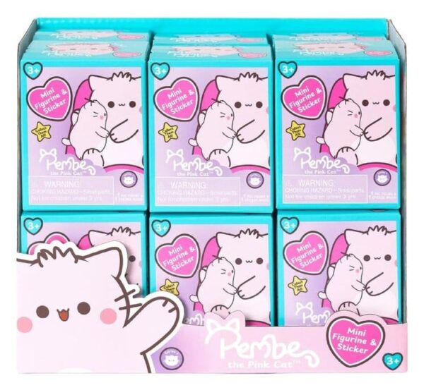 Pembe Mini figuur pimedas karbis 8 cm (12)