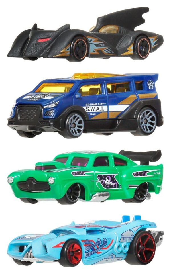 Бэтмен Hot Wheels Silver Series Die-Cast Vehicles 1/64 979T Ассорти (24)