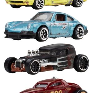 Hot Wheels Silver Series Die-Cast Vehicles 1/64 Vintage 979K Assortment (10)