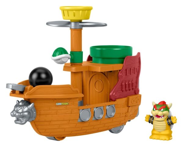 Minu Mario Little People mängukomplekt Bowseri õhulaev