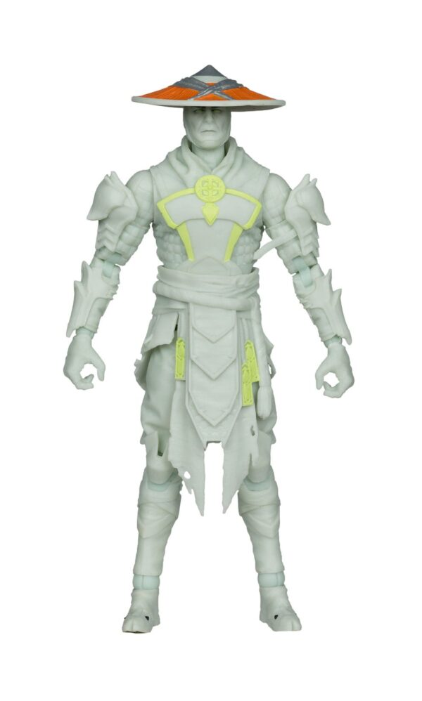 Mortal Kombat Action Figure Glow in the Dark Edition Raiden (Gold Label) 18 см