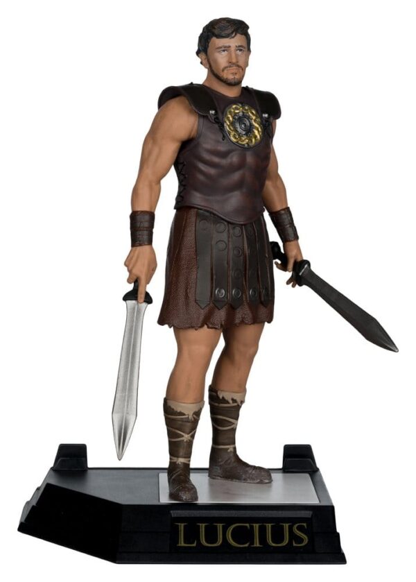 Gladiator II Movie Maniacs Action Figure Lucius 16 см