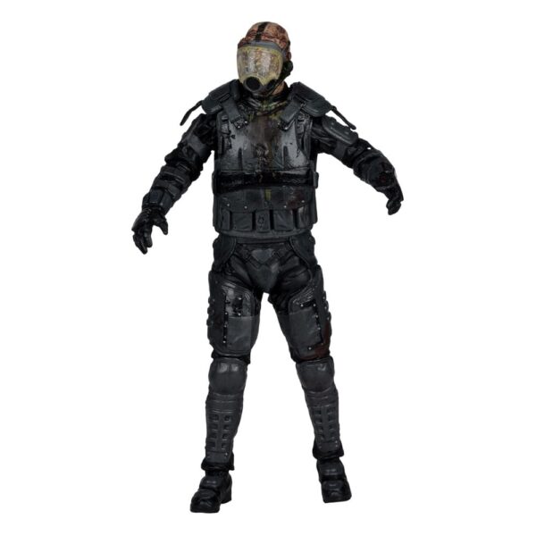 The Walking Dead tegevusfiguur Gaasimask Zombie (4. hooaeg) 13 cm