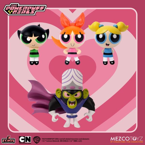 The Powerpuff Girls Jõulupuhkus 5 punktist 10 cm tegevusfiguuride sortiment (16)