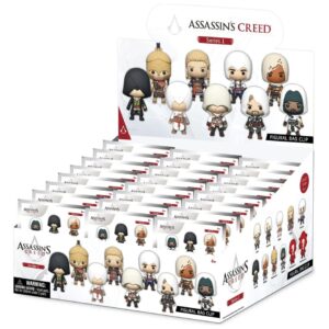 Assassin’s Creed 3D PVC Bag Clips Series 1 Display (24)