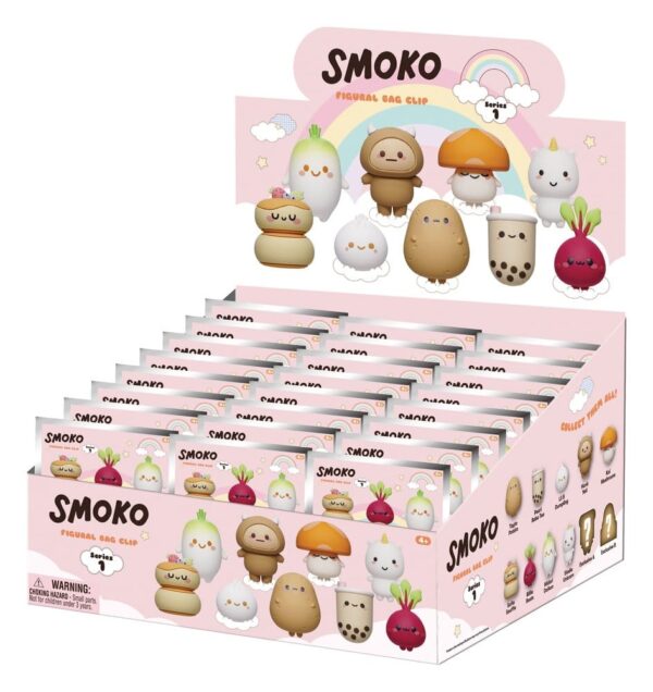 Smoko 3D vahtkottide klambrid Serie 1 Display (24)