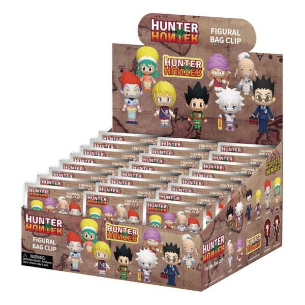 Hunter x Hunter 3D vahtkottide klambrid Series 1 Display (24)