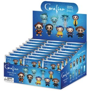 Coraline 3D PVC Bag Clips Series 2 Display (24)