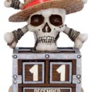One Piece Вечный календарь Луффи Веселый Роджер 16 см
