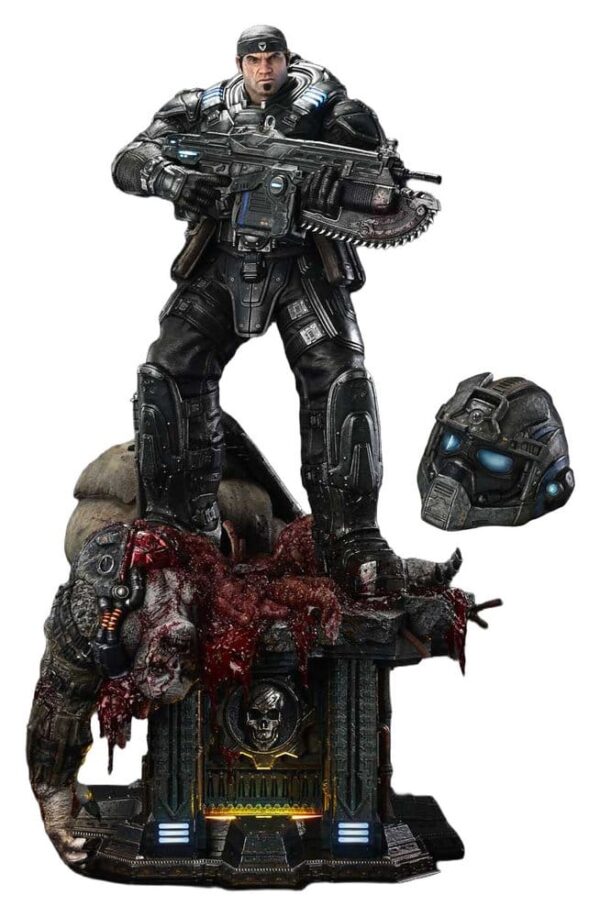 Gears of War: Reloaded Real Elite Masterline Series Statue 1/3 Marcus Fenix Ultimate Bonus Version 97 см