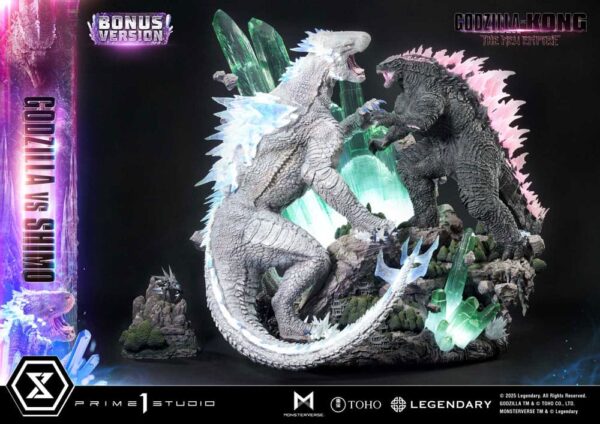 Godzilla x Kong: The New Empire Ultimate Diorama Masterline Series kuju Godzilla vs Shimo Bonus Version 86 cm