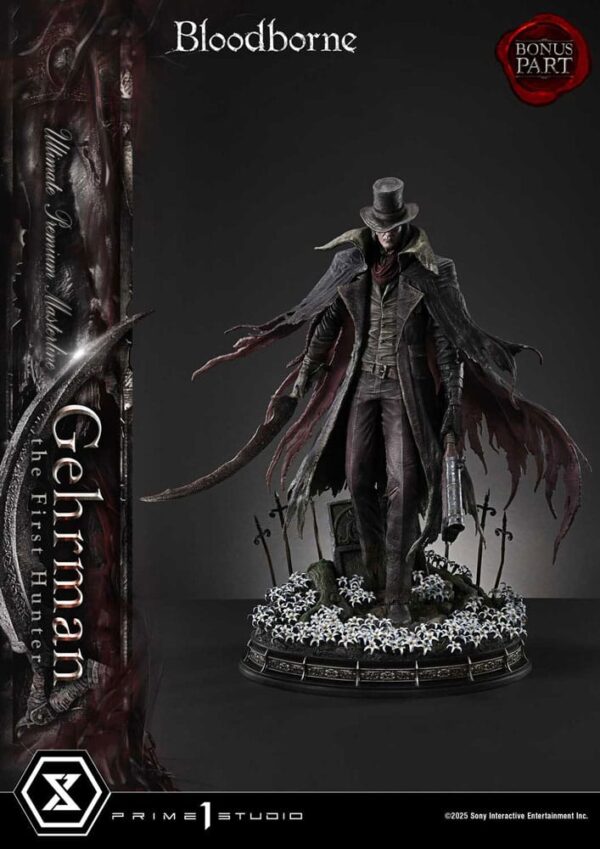 Bloodborne Ultimate Premium Masterline Series kuju 1/4 Gehrman Bonus Version 68 cm