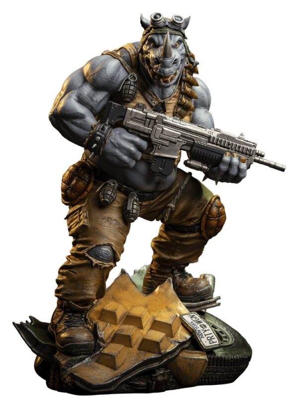 Teenage Mutant Ninja Turtles Legends Statue 1/3 Rocksteady 69 см