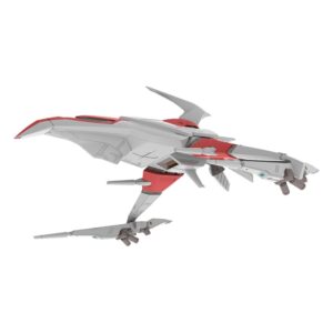 Dariusburst CS Core Пластиковый набор 1/144 Legend Silver Hawk 3F-1B Космический истребитель 14 см.