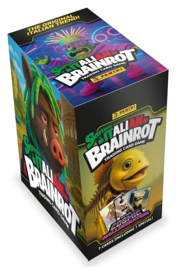 Итальянский Brainrot Trading Cards Series 2 Display Box (24) *Английская версия*