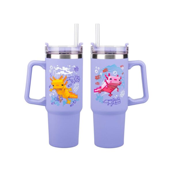 Minecraft Multiway Travel Cup lilla