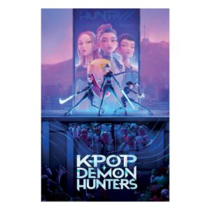 KPop Demon Hunters Poster Pack Movie Key Art 61 x 91 см (4)