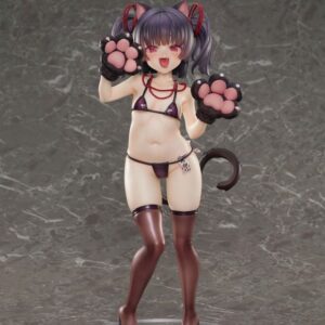 Оригинальная статуэтка персонажа 1/6 Kamame-chan Cat Costume Ver. Illustrated by Shuru 24 см