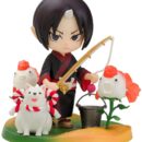 Hozuki no Reitetsu Hakotoniwa PVC kuju Hozuki & Shiro 11 cm