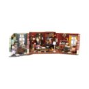 Sherlock Holmes ehituskomplekt Sherlock Holmes 221B baker.st 9 cm
