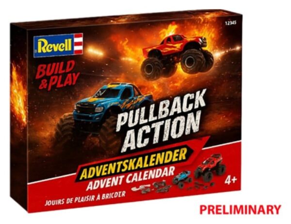 Revell advendikalender Pullback Action Monster Truck