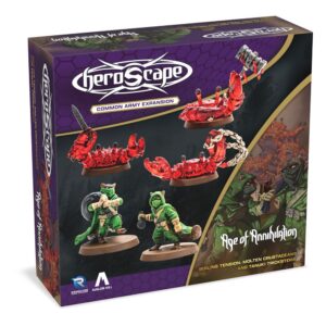 Heroscape Army Expansion Boiling Tension: Molten Crustaceans & Tanuki Tricksters *Английская версия*