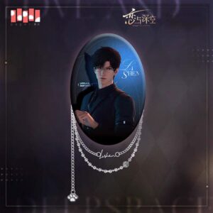 Значок-булавка «Любовь и глубокий космос» Zayne 9 см