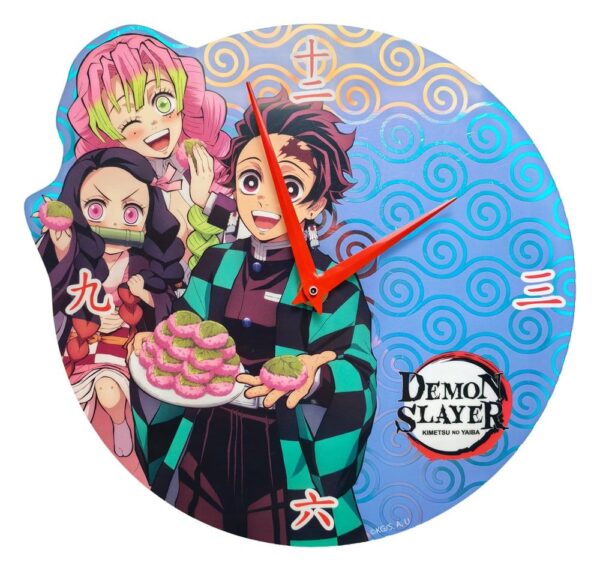Demon Slayer: Kimetsu no Yaiba Настенные часы голографические