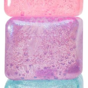 NeeDoh Squeeze Ball Nice Cube Glitter & Glow 5 см Дисплей (12)